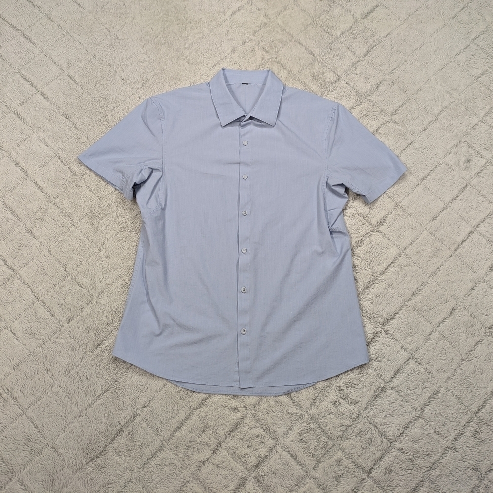 lululemon athletica Light Blue Men's Shirt